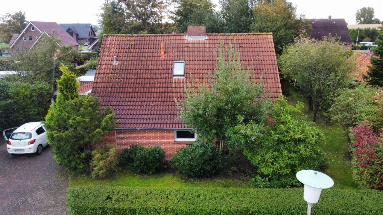 Villa Haus Flieder Krummhörn Exterior foto